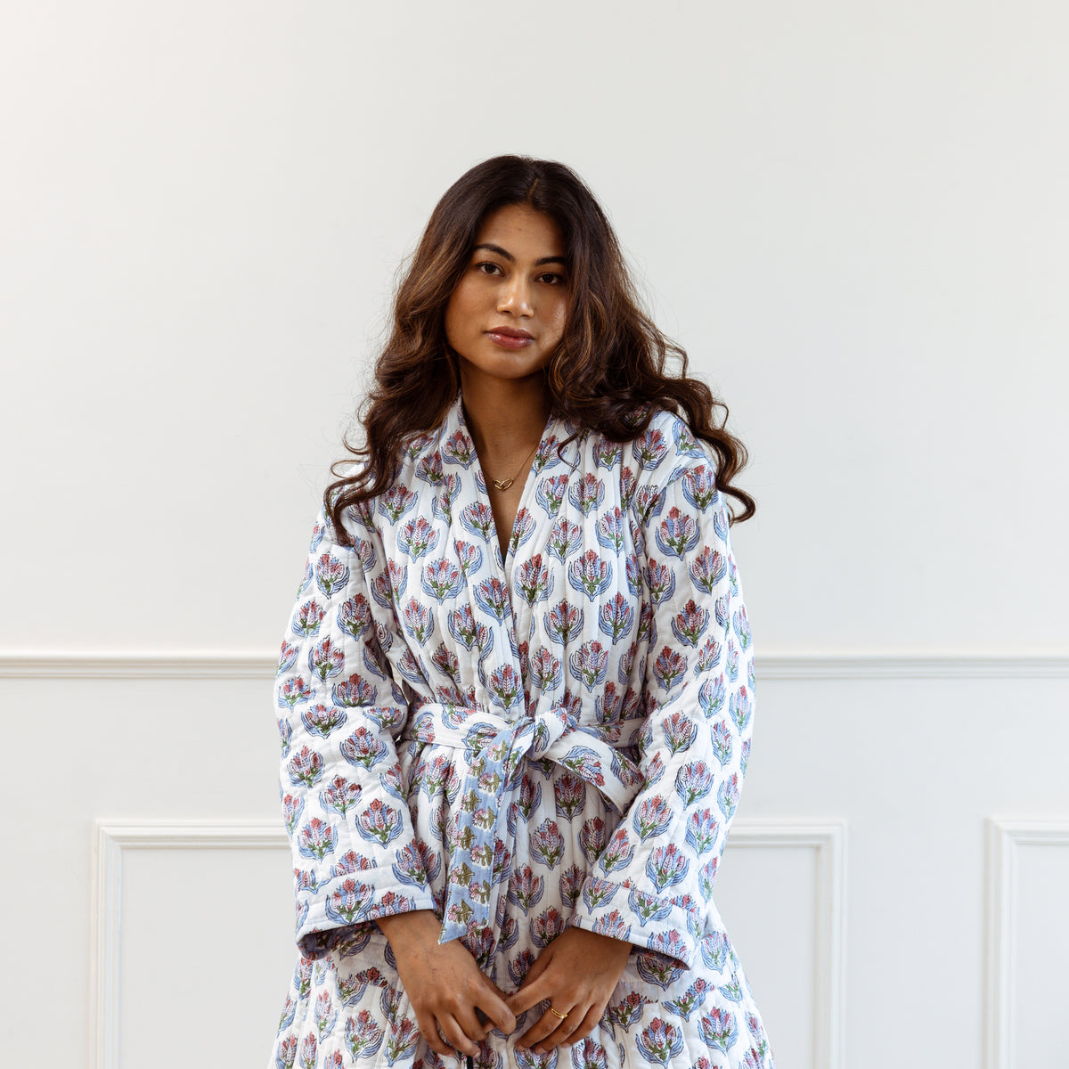 Quilt Robe Luxury Quilted Cotton Robes– HappyCabbageLondon