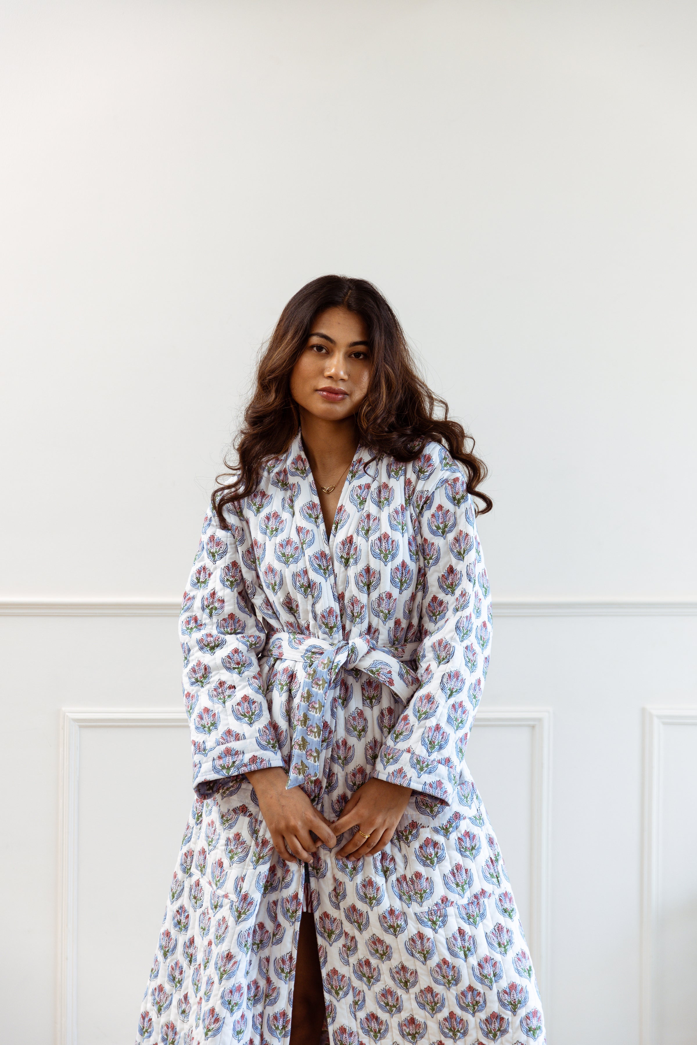 Luxury Quilted Cotton Robes– HappyCabbageLondon