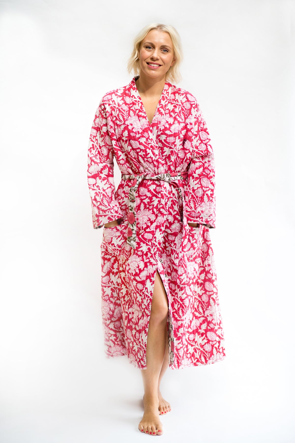 Luxury Quilted Cotton Robes– HappyCabbageLondon