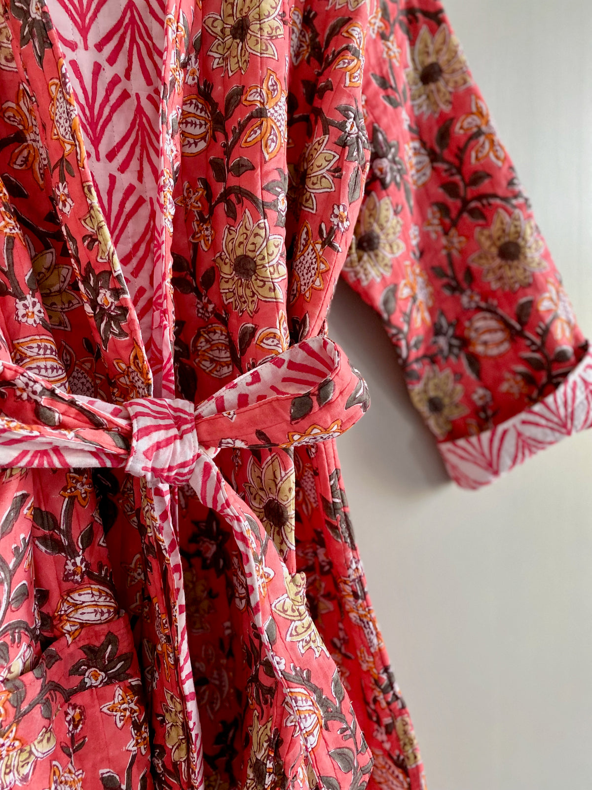 Luxury Quilted Cotton Robes– HappyCabbageLondon