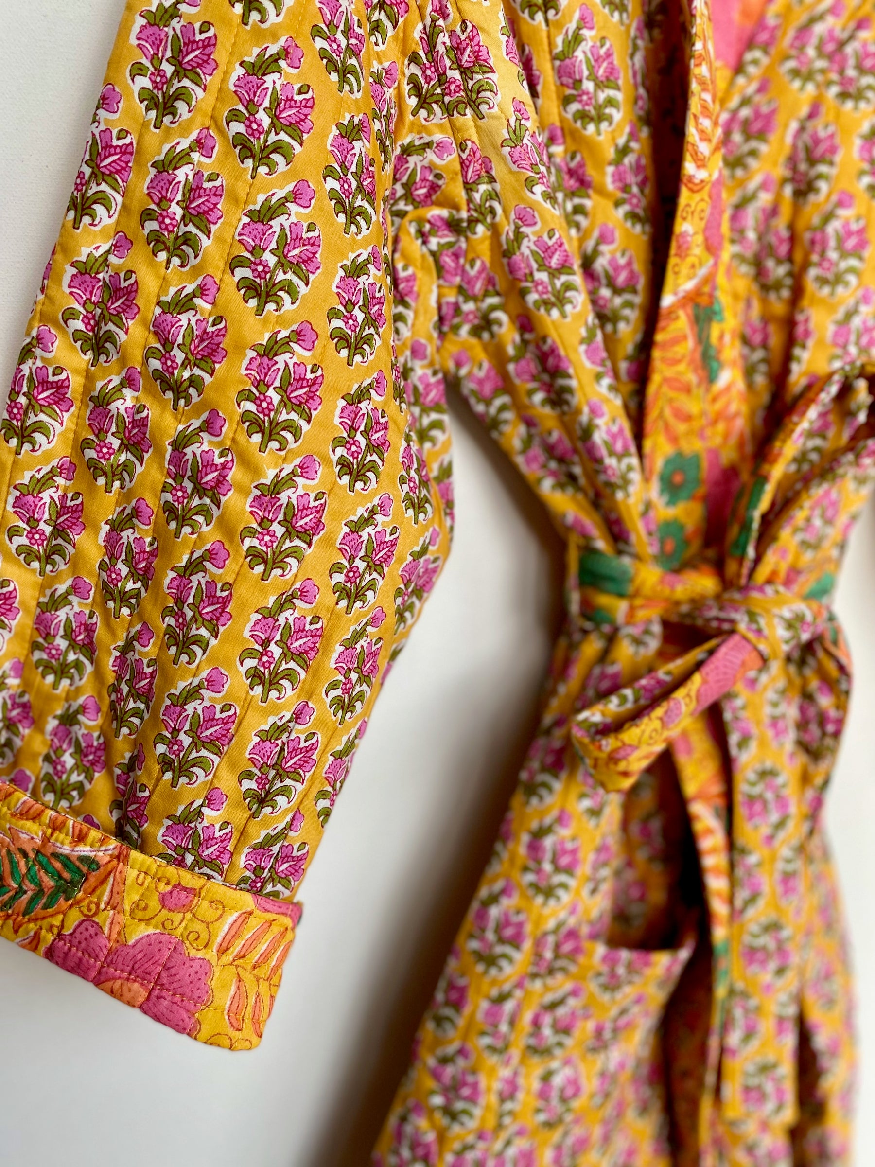 Luxury Quilted Cotton Robes– HappyCabbageLondon