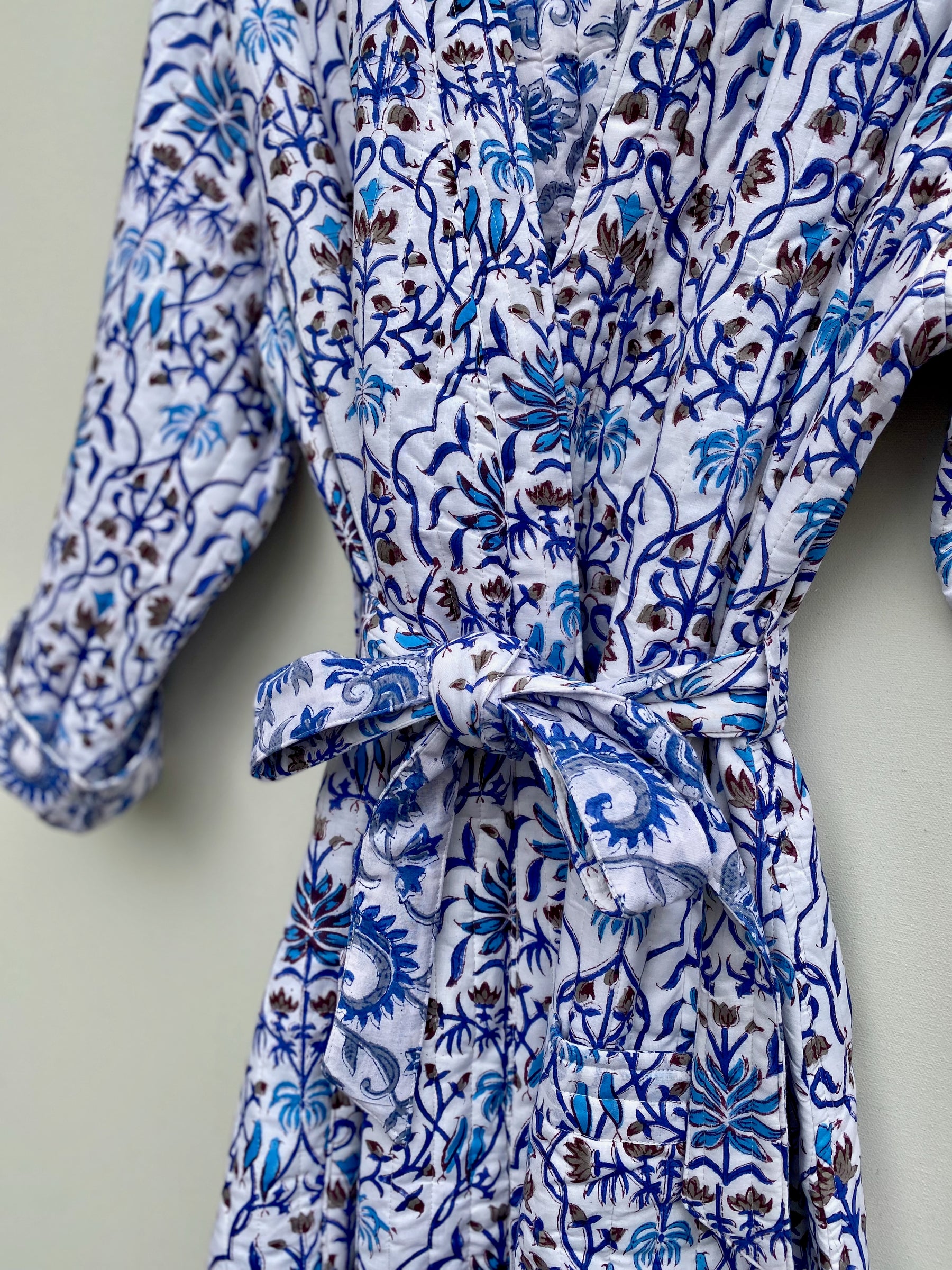 Luxury Quilted Cotton Robes– HappyCabbageLondon