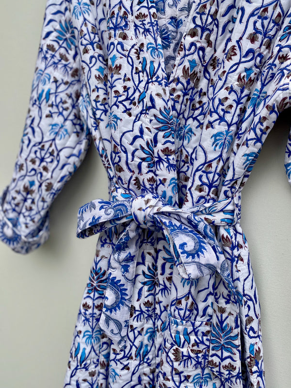 HotSquash Bird Print Wrap Top Maxi Dress BlackMulti at John Lewis   Partners